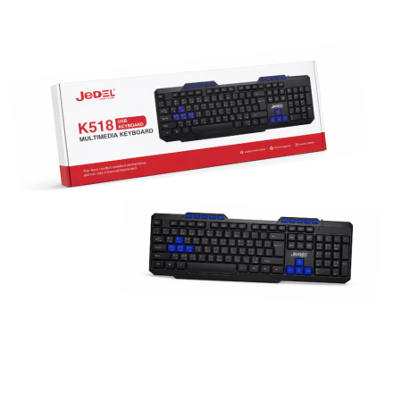 JeDEL K518 USB Multimedia Keyboard