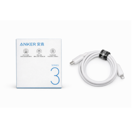 كيبل شحن أنكر USB-C إلى Lightning – Anker Series 3