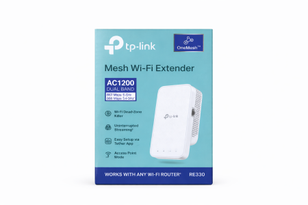 TP-Link RE330 AC1200 Mesh Wi-Fi Extender