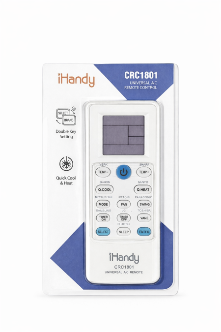 ريموت مكيف عالمي iHandy CRC1801 Universal A/C Remote