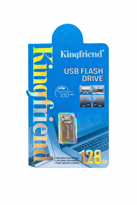 فلاش ميموري Kingfriend USB – سعة 128GB