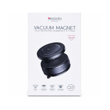 حامل هاتف مغناطيسي Yesido Vacuum Magnet C227