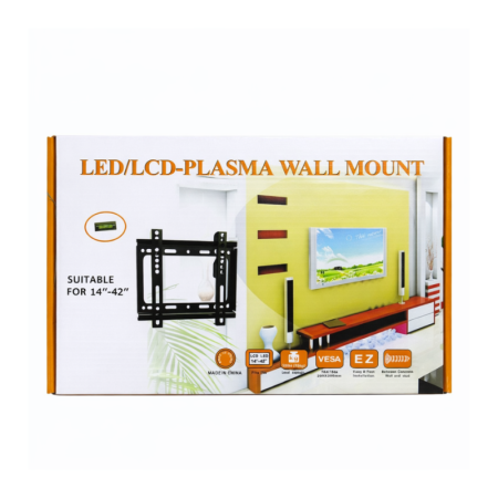 LED / LCD / Plasma Wall Mount حامل شاشة جداري ثابت 14” – 42”