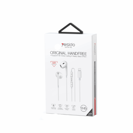 سماعات Yesido سلكية Lightning – موديل YH51