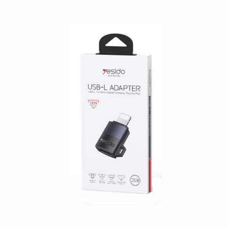 وصلة تحويل Yesido Lightning إلى Micro-USB – موديل GS30