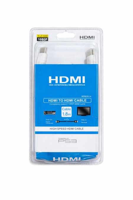 كابل HDMI إلى HDMI – طول 1.8 متر (Full HD)