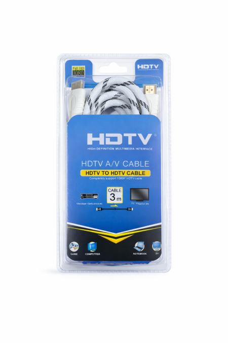 كابل HDTV إلى HDTV – طول 3 متر (Full HD 1080P)