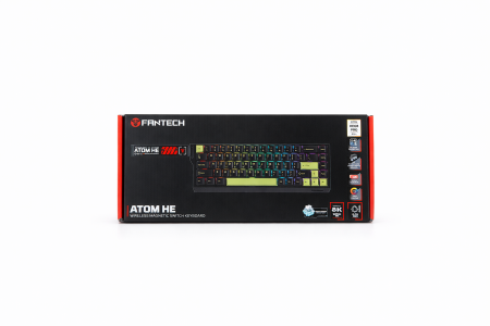 كيبورد ألعاب مغناطيسي لاسلكي  Fantech ATOM HE68 PRO – Magnetic Switch