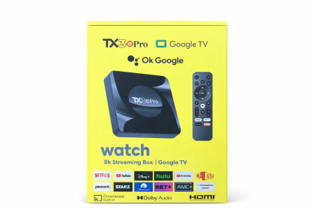 جهاز TX3 Pro – Google TV 8K Streaming Box