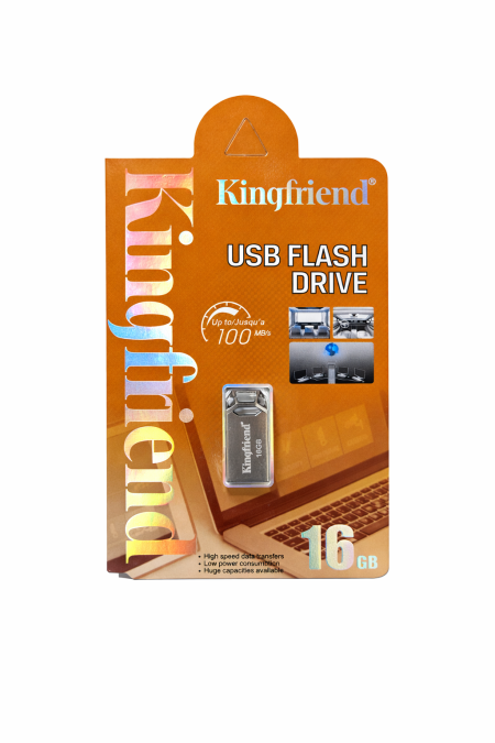 فلاش ميموري Kingfriend USB – سعة 16GB
