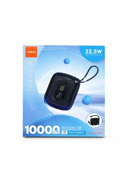 Moxom Fast Charging Power Bank 10000mAh – موديل MX-PB181