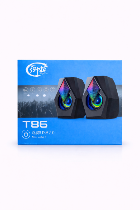 سماعات كمبيوتر T86 Mini USB 2.0