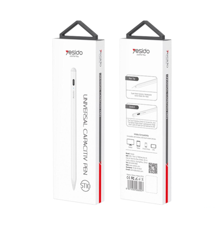 Yesido Universal Capacitive Pen ST10 <br> <span class='text-color-warm'>سيتوفر قريباً</span>