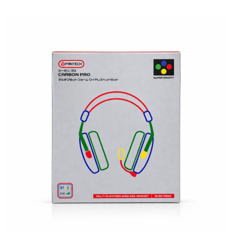 سماعة ألعاب لاسلكية FANTECH Carbon Pro – Multi-Platform Wireless Headset