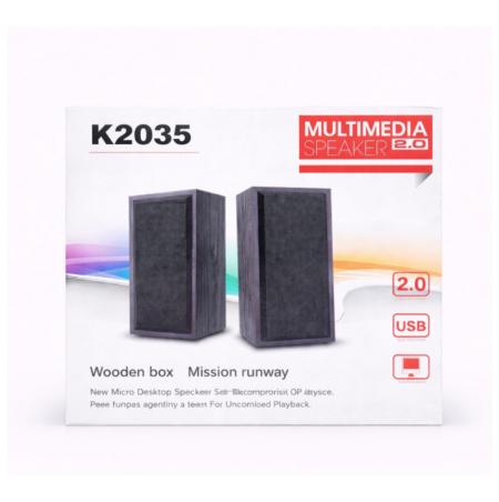 سماعات كمبيوتر K2035 USB 2.0