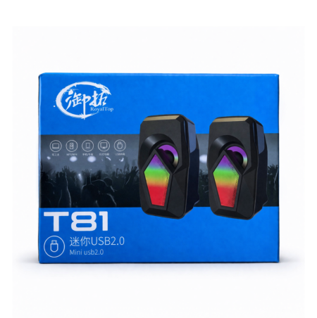 سماعات كمبيوتر T81 Mini USB 2.0