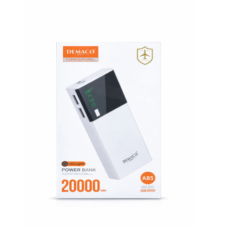 Power Bank DEMACO A85 – 20000mAh