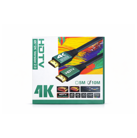 كيبل HDMI 4K High Speed (Version 2.0)