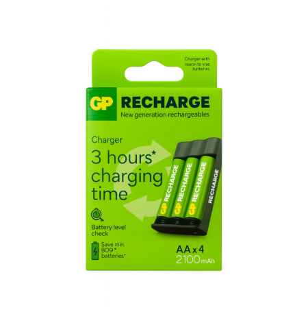 GB recharge battery with charger AA x 4