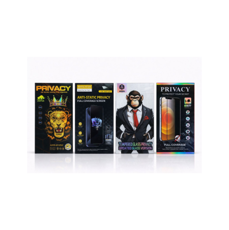 لزقات حماية شاشة Privacy (مضادة للتجسس) – Full Coverage