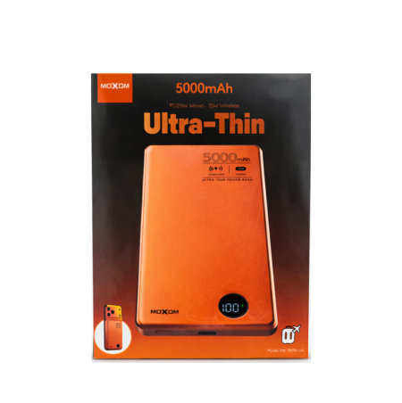 باور بانك MOXOM 5000mAh Ultra-Thin