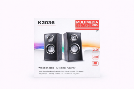 سماعات كمبيوتر K2036 2.0 USB