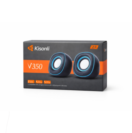 Kisonli V350 Stereo Speakers <br> <span class='text-color-warm'>سيتوفر قريباً</span>