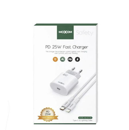 شاحن MOXOM PD 25W Fast Charger