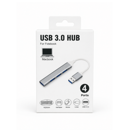 USB 3.0 Hub – موزّع USB بـ 4 منافذ