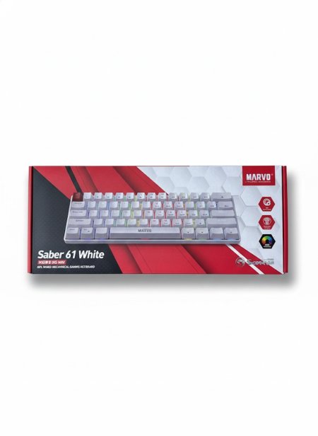 Marvo Saber 61 White (KG933G WH)