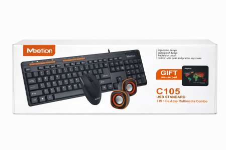MeeTion Keyboard / Mouse / Speakers C105