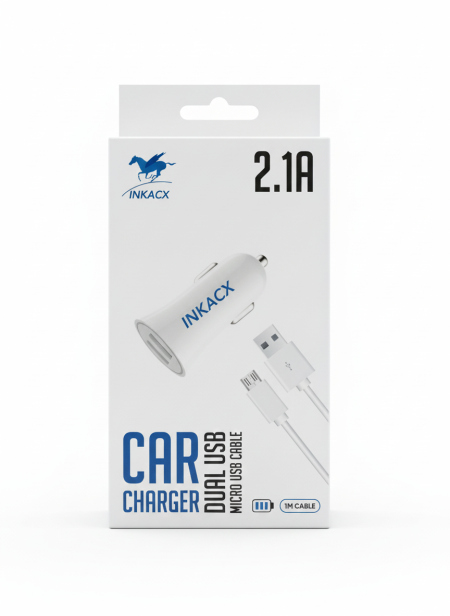 INKACX Car Charger Dual USB 2.1A