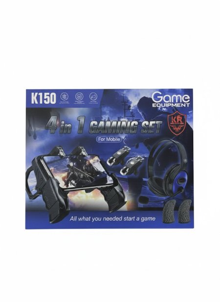 Game EQUIPMENT 4 in 1 Gaming Set For Mobile K150