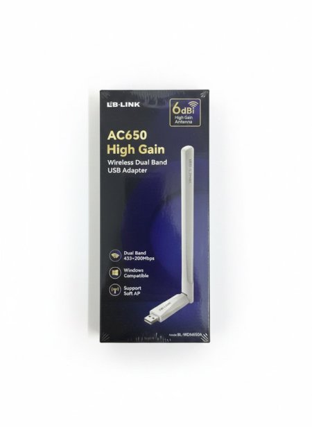 LBLINK AC650 High Gain Wireless Dual Band USB Adapter