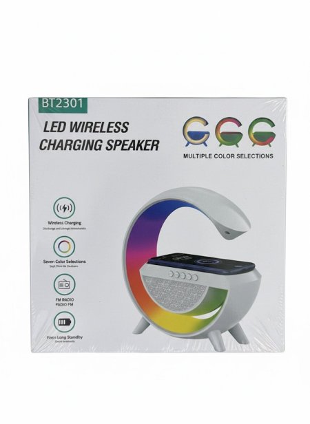 G BT2301 LED Wireless Charging Speaker