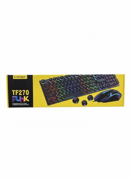 T‑WOLF TF270 Gaming Keyboard and Mouse Set