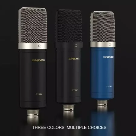 ZINGYOU ZY-CA1 XLR with Upgraded Boom Arm (Black)